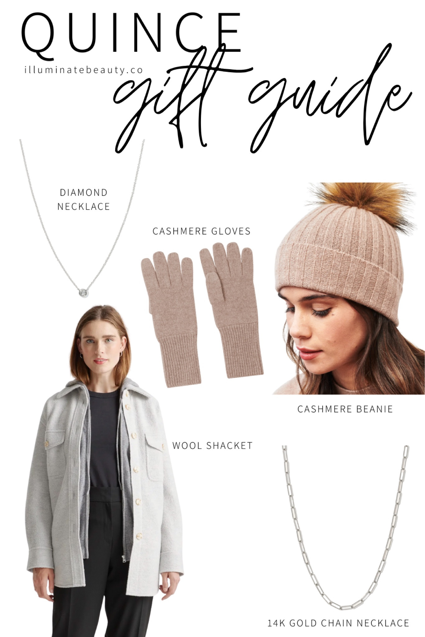 Quince Gift Guide for Women

#LTKstyletip #LTKHoliday #LTKSeasonal