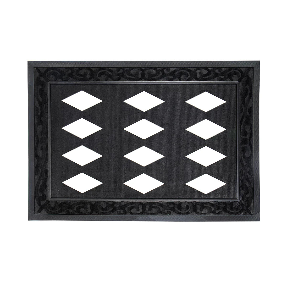Black Scroll Estate Sassafras Mat Tray | My Evergreen
