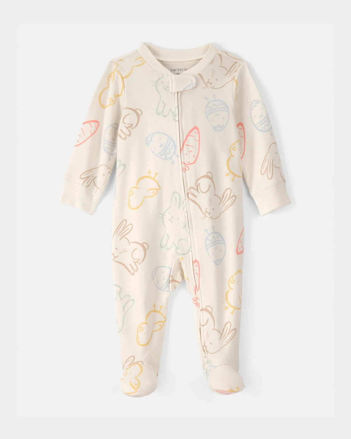 Baby Easter 100% Cotton Sleep & Play Pajama - Cream | Carter's | Carter's Inc