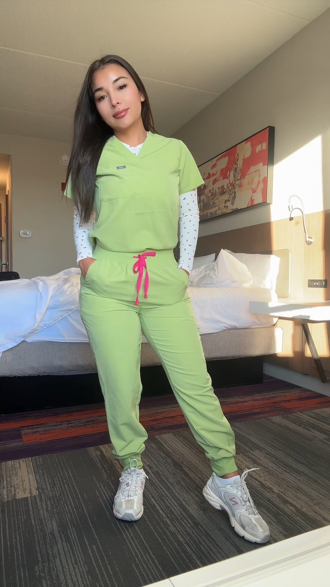 Wearing size XS scrub top, petite small bottoms and XS underscrub 


#LTKPetite #LTKStyleTip