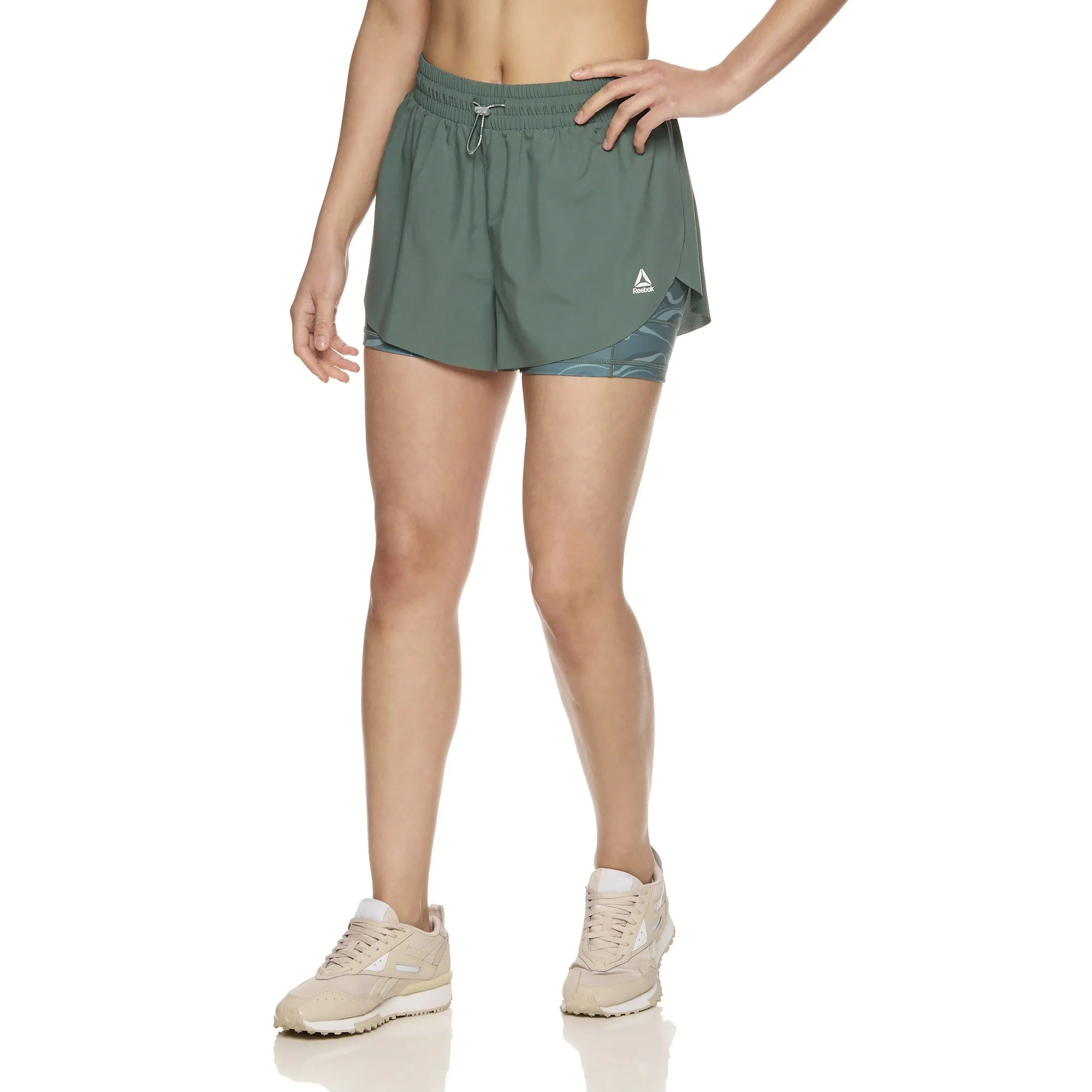 Reebok Women's Flowy Short, Sizes XS-XXXL - Walmart.com | Walmart (US)