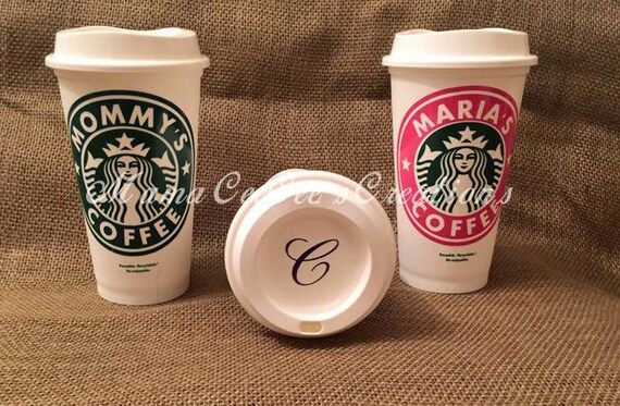 Reusable & Personalized Starbucks Cup - Go Green with style! | Etsy (US)