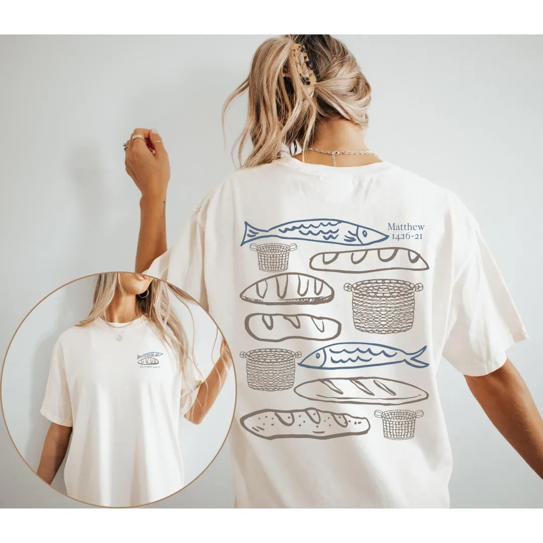 Comfort Colors® Christian Shirt, Jesus Shirt, Boho Christian Shirt, Religious Shirt, Trendy Over... | Etsy (US)