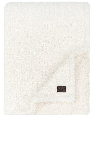 Ana Knit Throw Blanket in Snow | Revolve Clothing (Global)