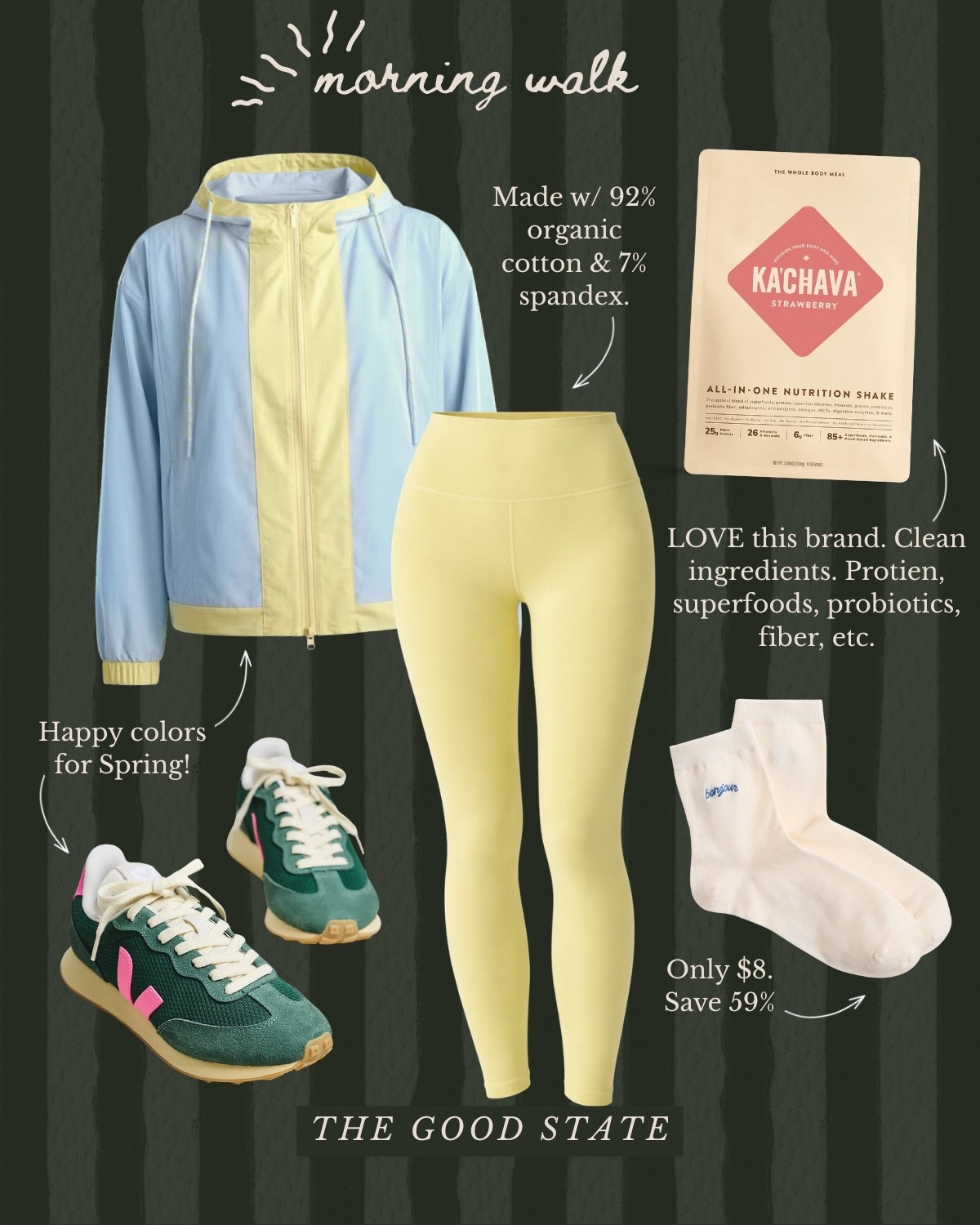 This Spring we are saying YES to happy colors!! We are saying yes to more prints and patterns. Yes to having fun getting dressed! This Lookbook is for the Spring girlies that are saying yes with me! The ones longing for the warmth of sunshine on their skin and a cool breeze blowing through their hair. Shorts and a sweatshirt weather. A flowy dress and a light cardigan. This is for the ladies counting down the days until the farmers market opens back up. The ones who love early mornings at the market—flaky croissant in one hand and a rosemary latte in the other. This is for the ones who can’t resist a bouquet of fresh flowers and are trying to figure out how to grow their own cut flower garden at home (🙋🏼‍♀️). For the ones who spend the golden evenings having a picnic with friends. For the people (like me) who always have a picnic blanket in their car. This is for the girlies love allllll things gingham, their trusty ball cap, pops of color and who firmly believe you can’t have too many neck scarves or bandanas. For the ones who love feminine details like lace trim, dainty florals and ruffles. This Spring may we slow down, breathe deep, embrace the life all around and romanticize the seemingly ordinary moments🌼

#LTKActive #LTKootd #LTKSaleAlert