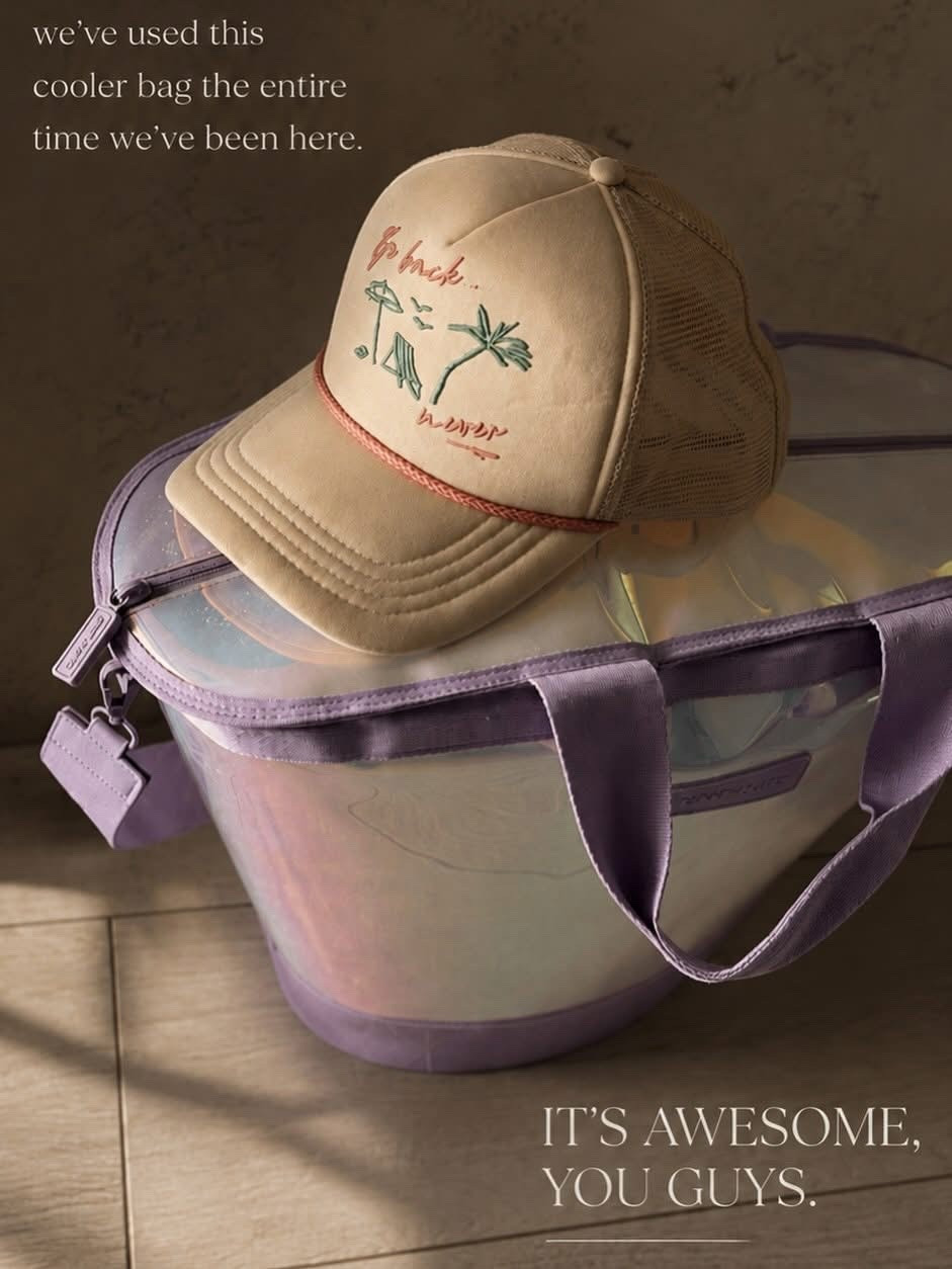 The most awesome cooler! It’s jelly (so it’s trendy) and keeps drinks cold for 24hrs! Amazing! 

Cooler. Beach cooler. Bag. Pool. Hat.

#LTKHome #LTKSeasonal
