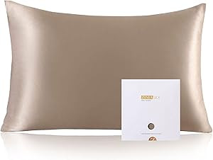 ZIMASILK 100% Mulberry Silk Pillowcase for Hair and Skin Health,Soft and Smooth,Both Sides Premiu... | Amazon (US)