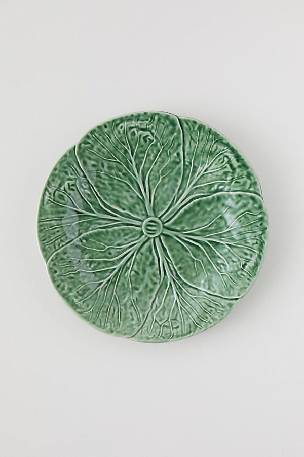 Ceramic Cabbage Plate Collection By Anthropologie in Green Size S | Anthropologie (US)