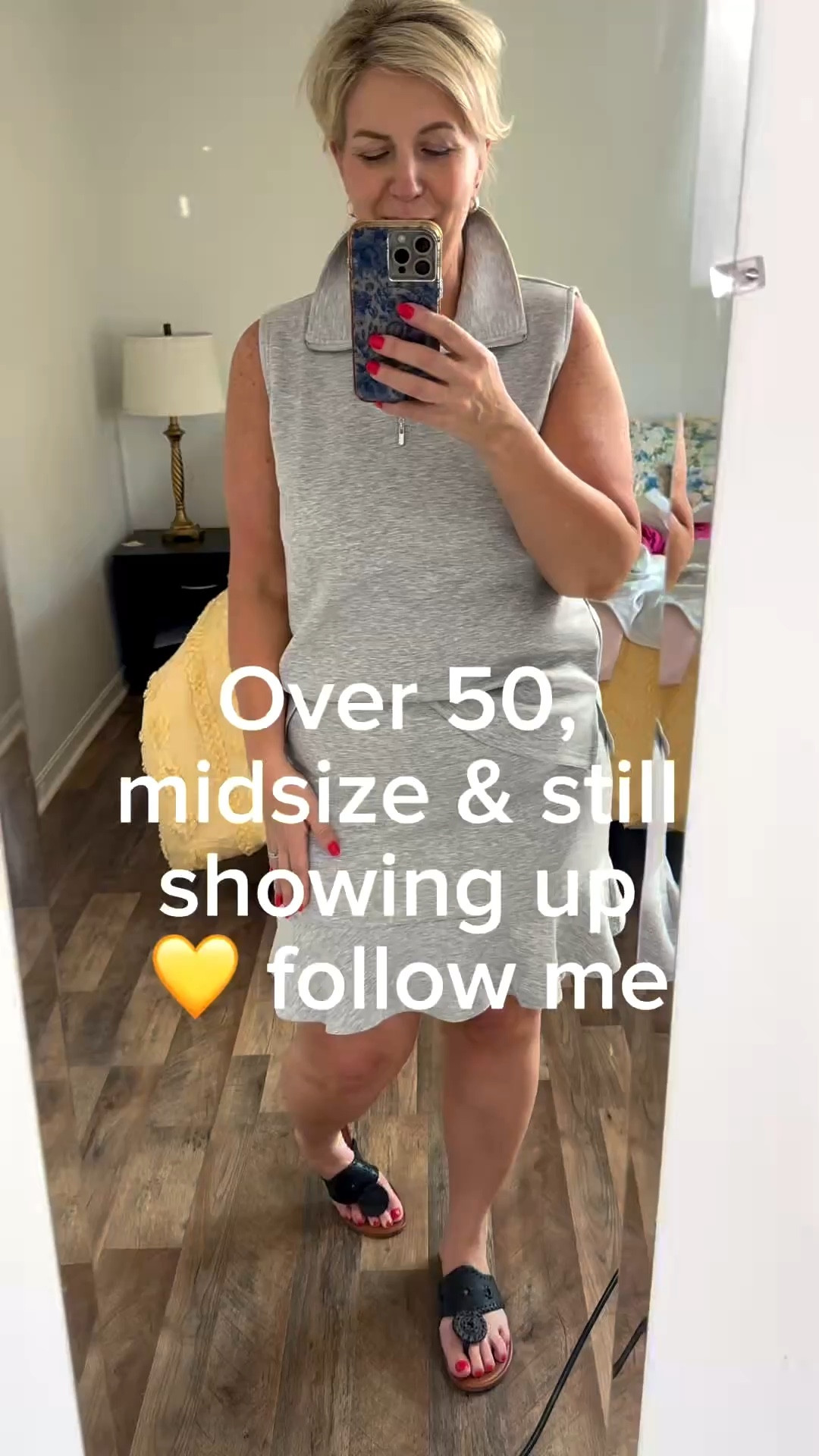 I’m 5’5
I wear a size 12/14 or Large in most brands 

#LTKActive #LTKMidsize #LTKOver40