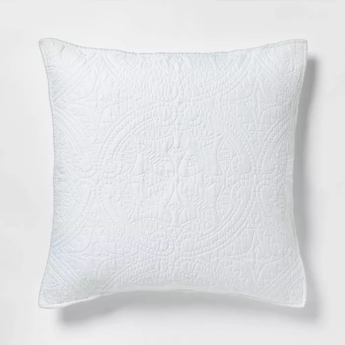 Stitched Medallion Pillow Sham - Opalhouse™ | Target