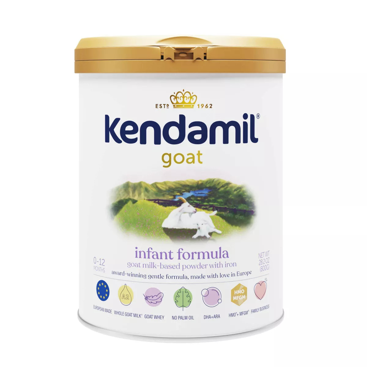Kendamil Goat Infant Powder Formula - 28.2oz | Target