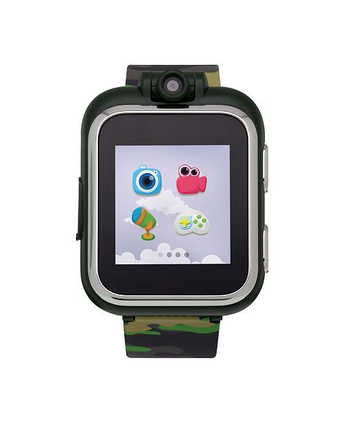 PlayZoom Kids Smartwatch with Olive Camouflage Printed Strap | Macys (US)