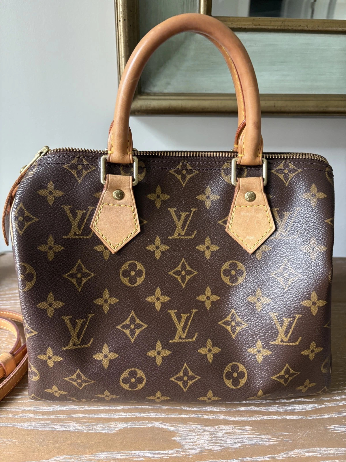 LOUIS VUITTON Monogram Speedy 25 Bag  Authenticated | eBay | eBay US