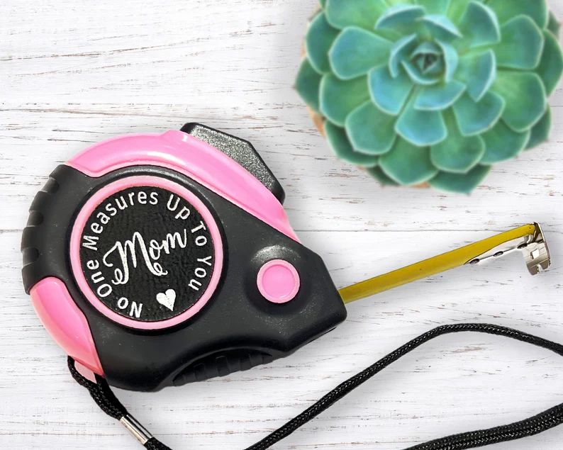 Personalized Pink Measuring Tape for Mother's Day - Etsy | Etsy (US)