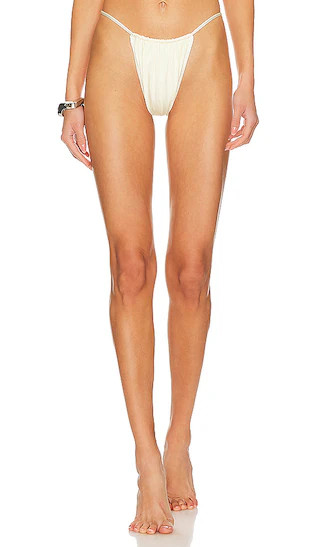 Pia Bikini Bottom in Ivory | Revolve Clothing (Global)