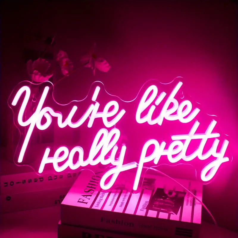're Really Pretty Neon Sign Wall Decor Club Party Neon Light - Temu | Temu Affiliate Program