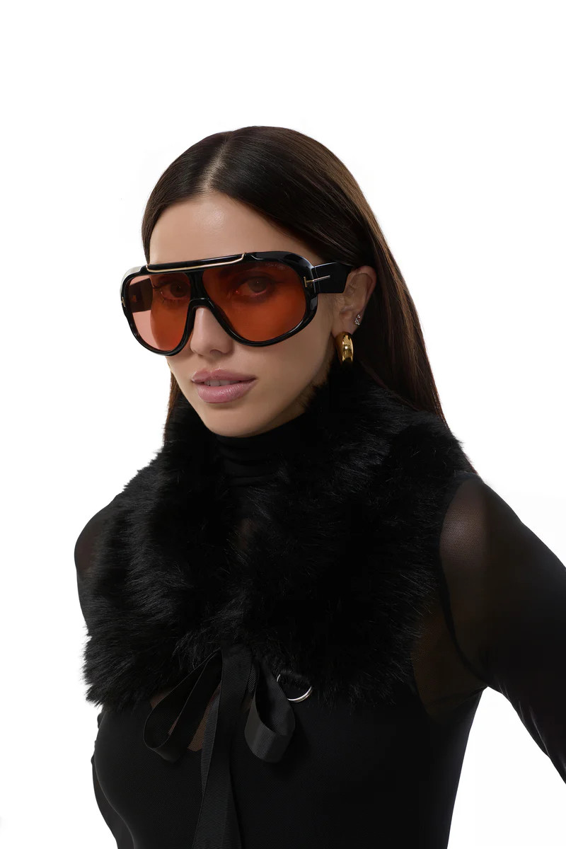 AFRM Fur Collar - Noir | ShopAFRM