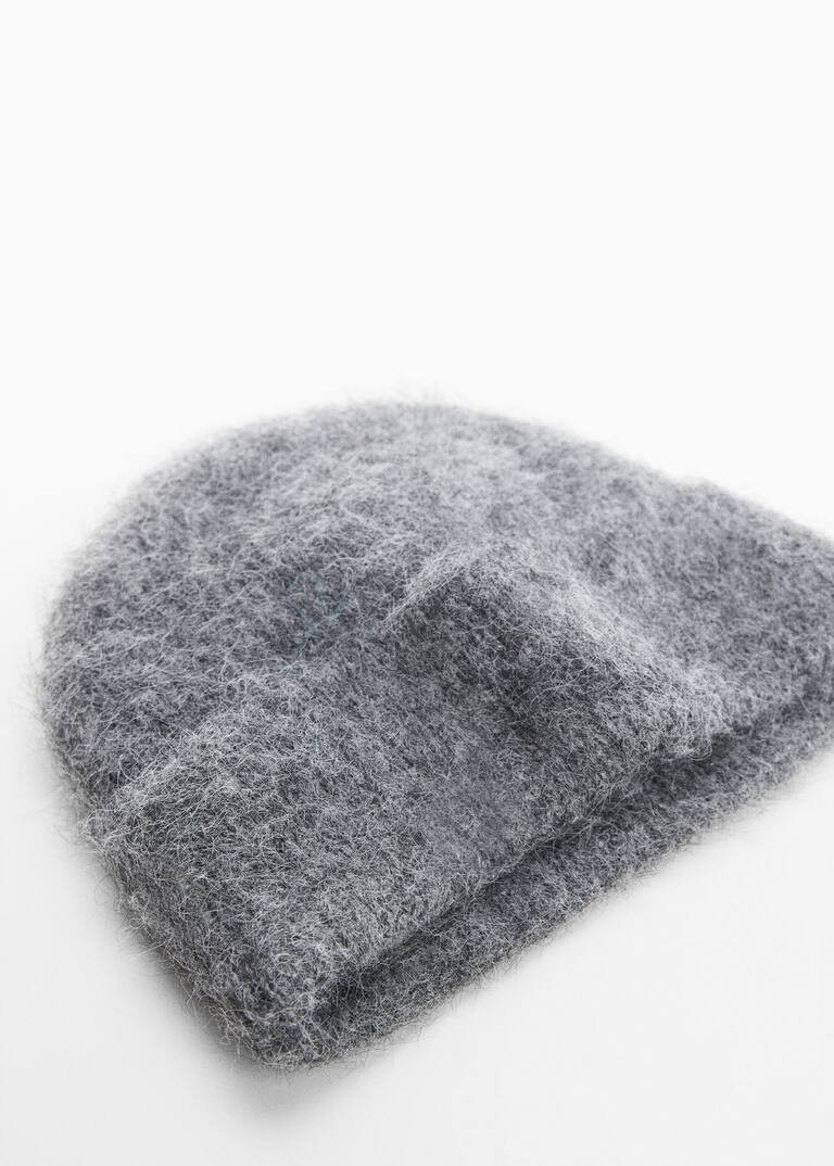 Bonnet maille laine mélangée -  Femme | Mango France | MANGO (FR)
