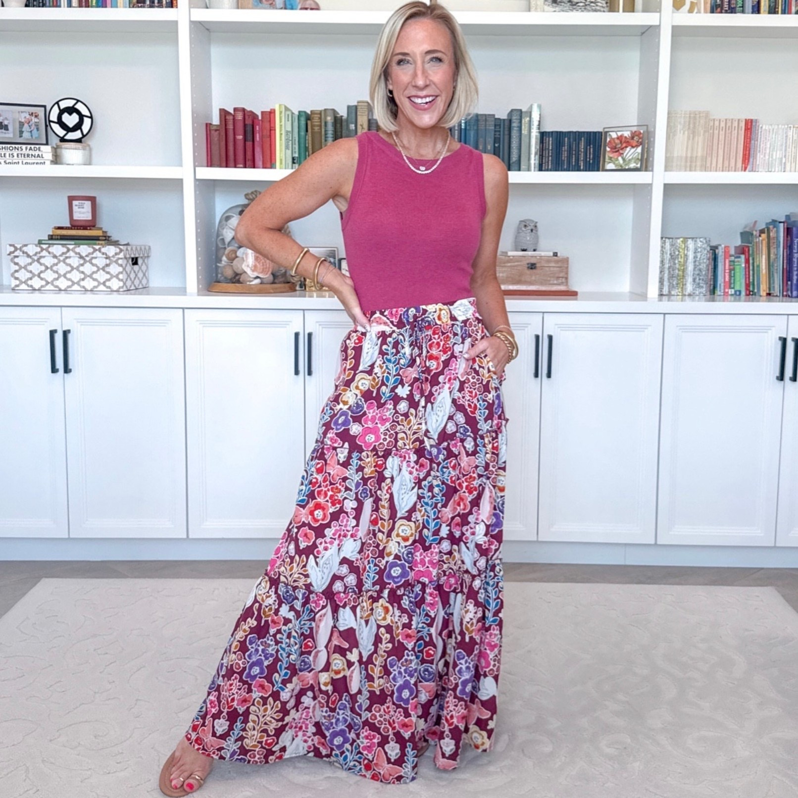 Amazon - spring sales & summer sweaters. Sweater Tank - size XSmall. 20+ colors (varies by size). * Maxi Skirt - size small. 

 

#LTKSeasonal #LTKOver40 #LTKSaleAlert