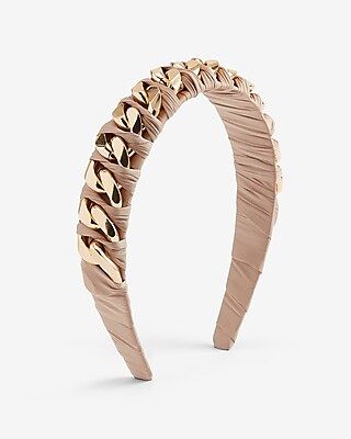 Gold Chain Woven Headband | Express