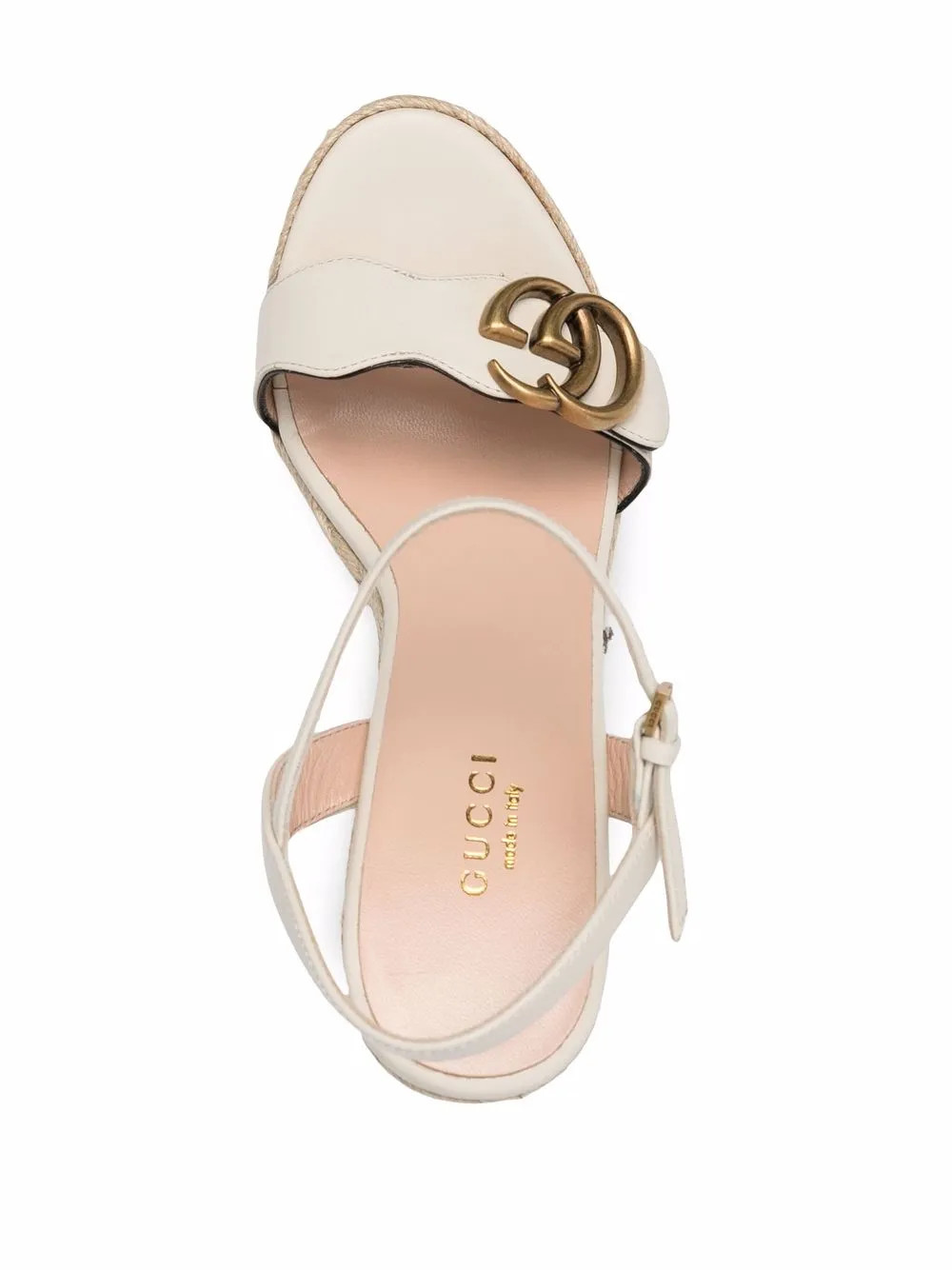Gucci Aitana Logo Espadrille Sandals - Farfetch | Farfetch Global