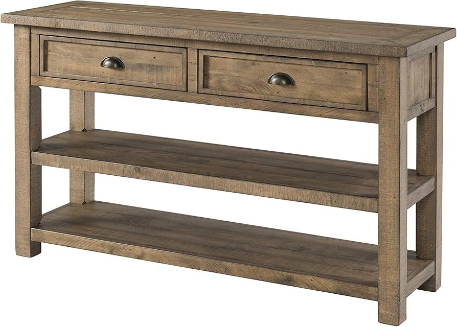 Martin Svensson Home Monterey Solid Wood Sofa Console Table Reclaimed Natural | Amazon (US)
