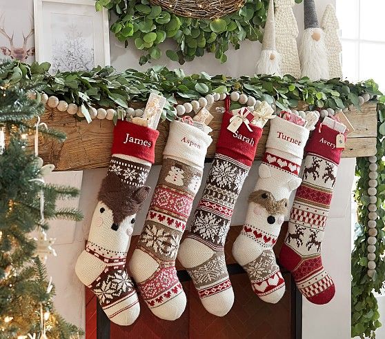 Classic Fair Isle Stocking Collection | Pottery Barn Kids