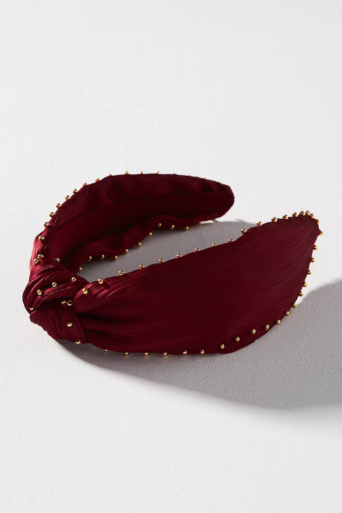 Everly Beaded Knot Headband | Anthropologie (US)