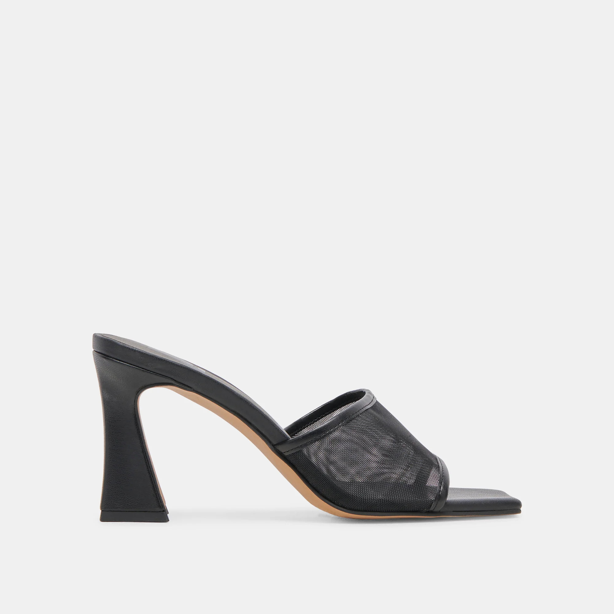 NARDA HEELS ONYX MESH | DolceVita.com