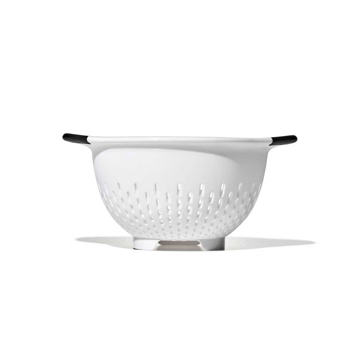 OXO Softworks Colander with Black Handles: 3 Qt White Plastic Strainer, Dishwasher-Safe Kitchen D... | Target