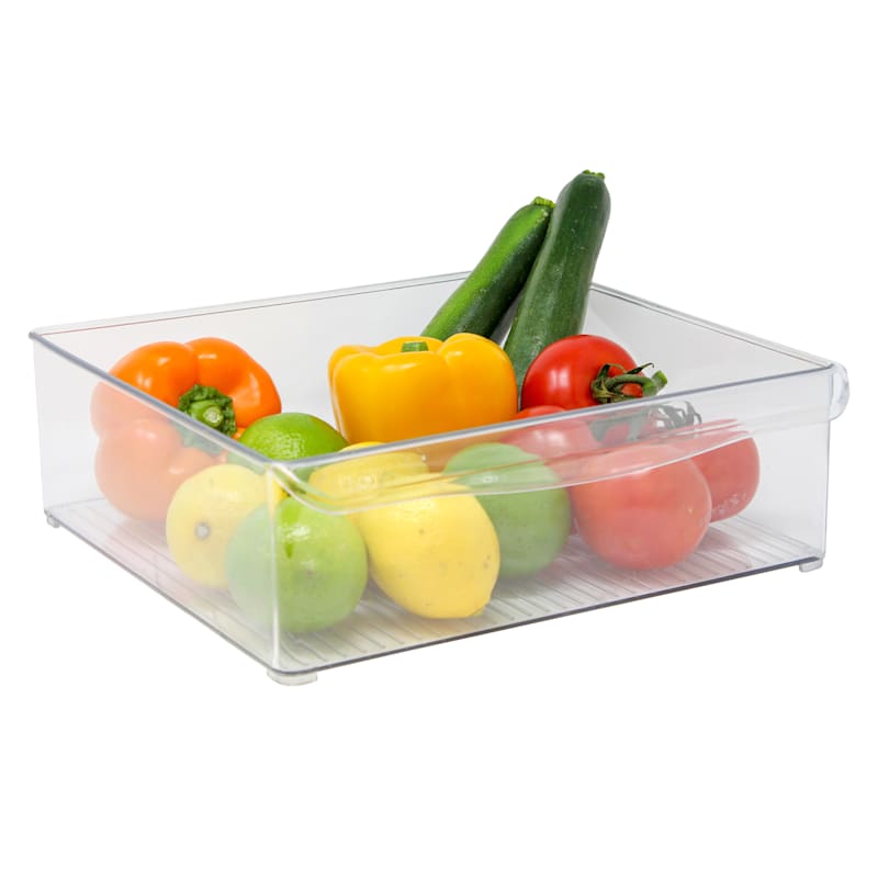Fruit & Vegetables Fridge Storage Bin, Large | At Home