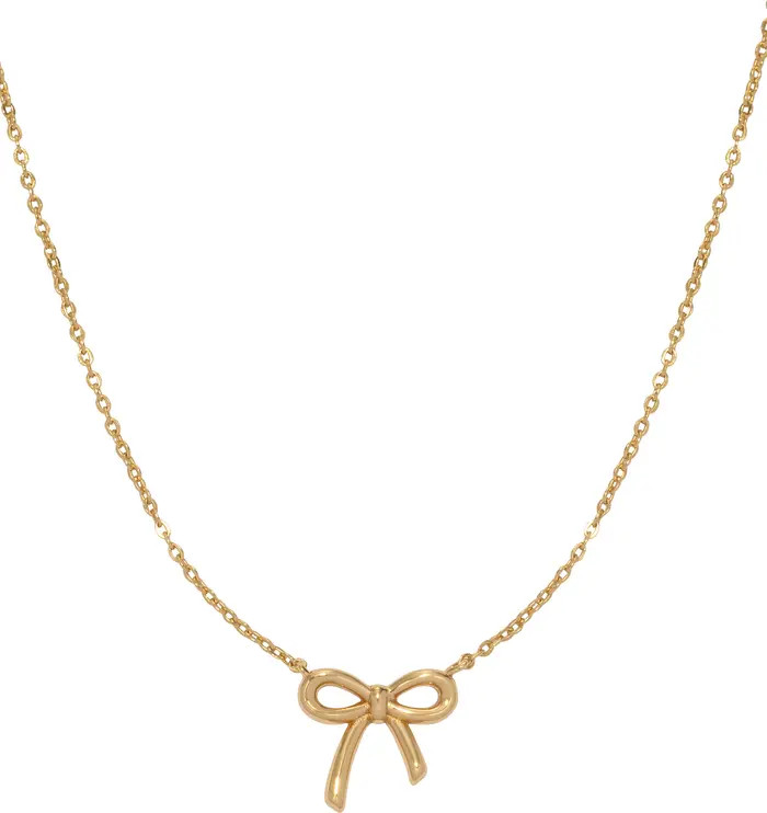 MADE BY MARY Bow Pendant Necklace | Nordstrom | Nordstrom