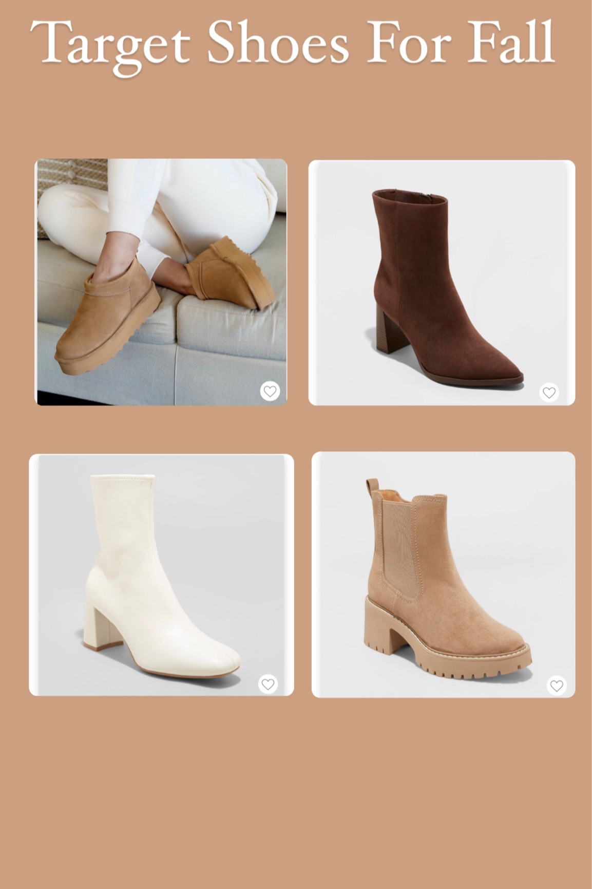 Target Fall Boots ✨🤎 #target #targetfallfinds #targetboots

#LTKSale #LTKFind #LTKSeasonal