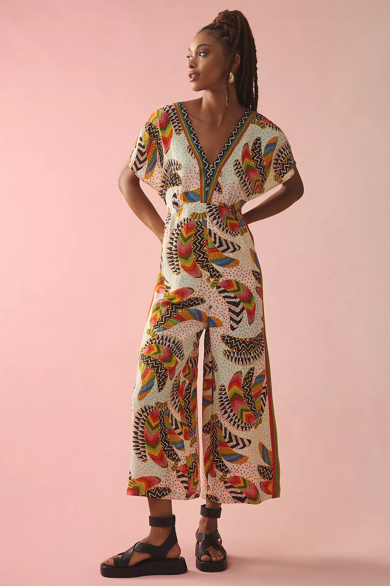 Farm Rio Banana Bunch Jumpsuit | Anthropologie (US)