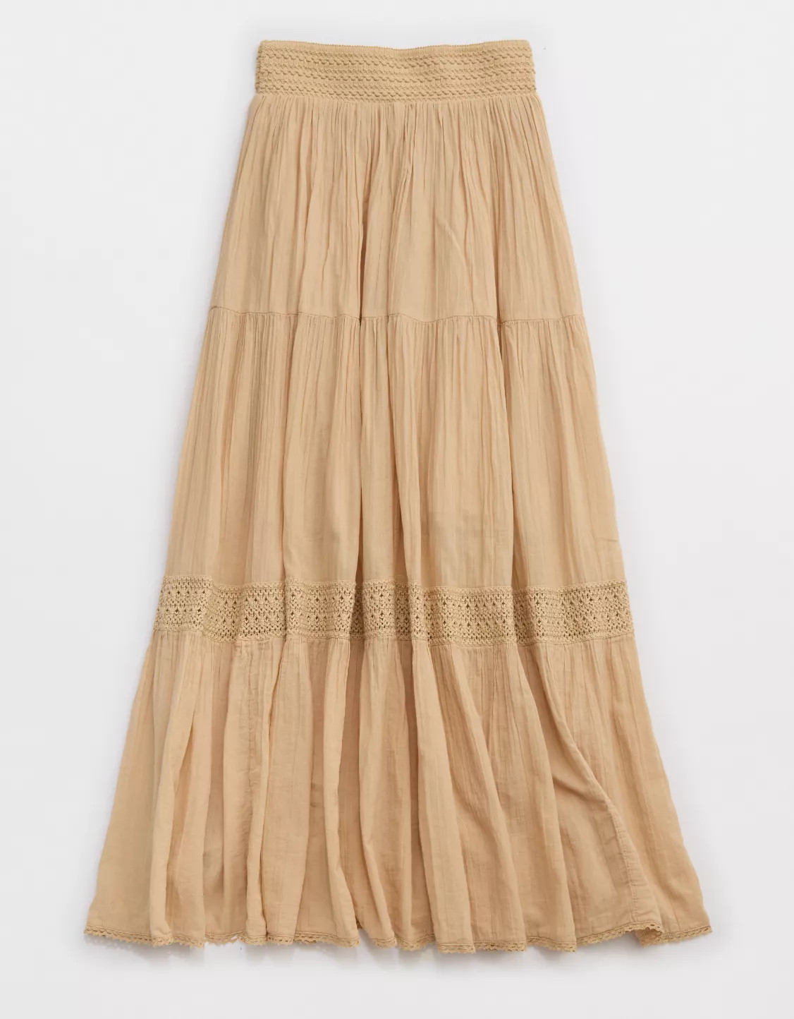 Aerie Crochet The Day Maxi Skirt | American Eagle Outfitters (US & CA)