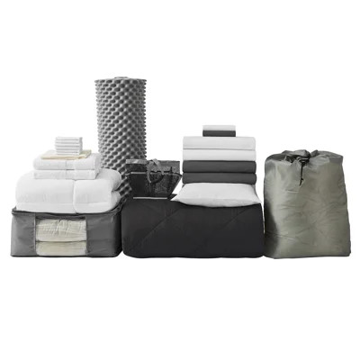 DormCo  14 Piece Ultimate College Freshman Dorm Bedding Bundle | Wayfair North America