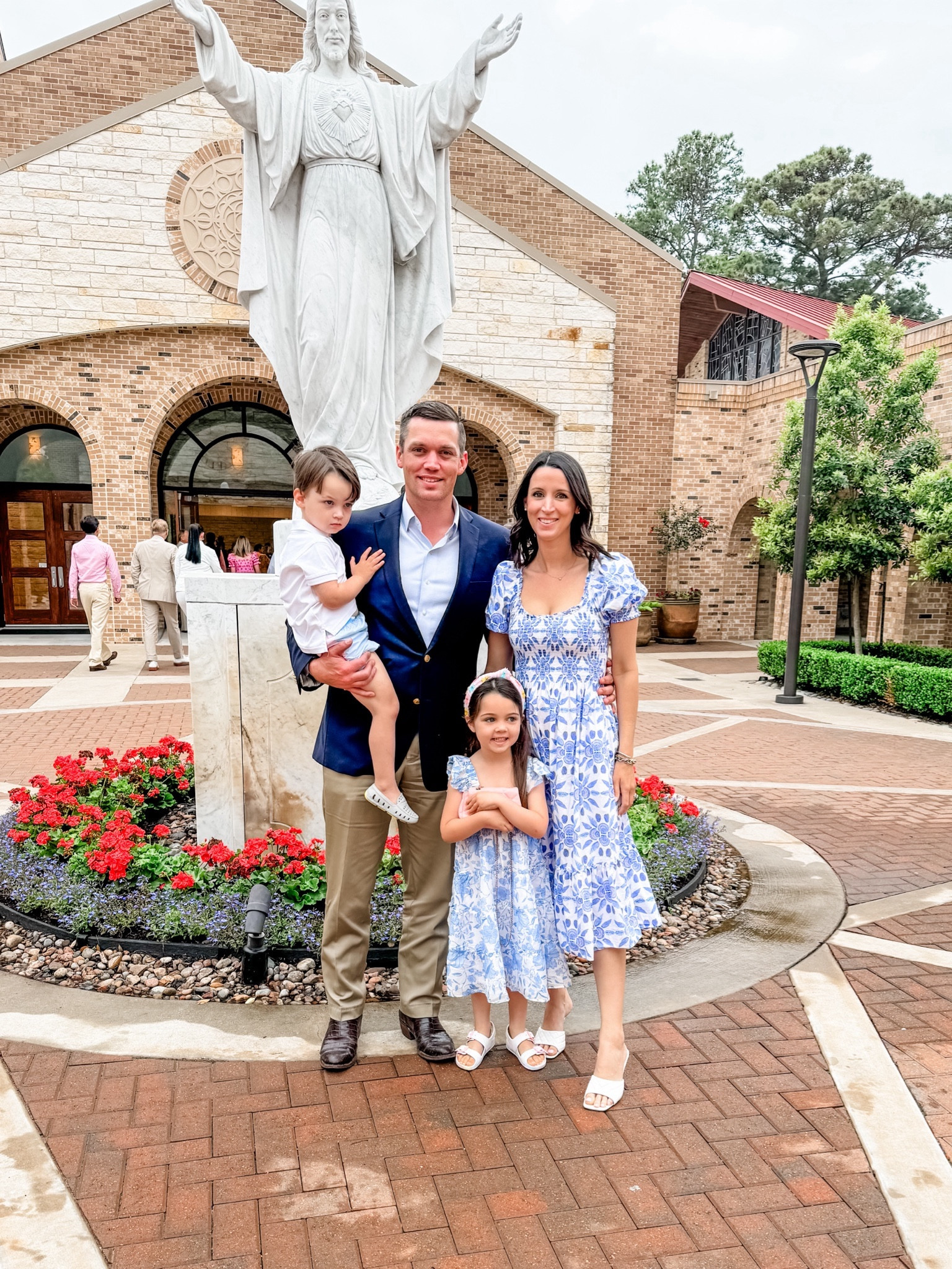 Happy Easter from our family to yours! 🐣🐰💐✝️