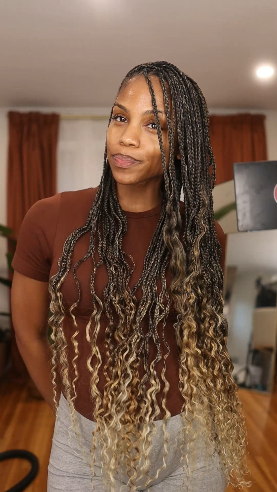 Here are the links to the hair, gel, and mirror I used for these knotless braids! 🥰🫶🏽

#LTKBeauty