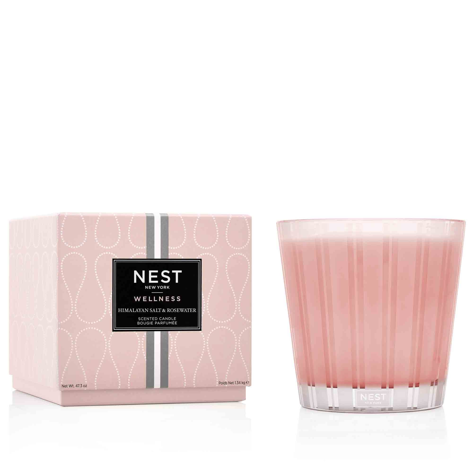 Himalayan Salt & Rosewater Luxury Candle | NEST Fragrances