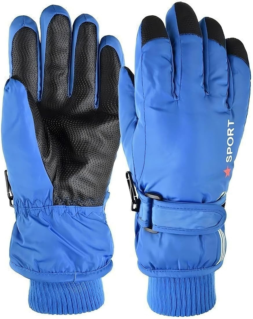 Kids Winter Snow Ski Gloves - Boys Girls Warm Gloves Breathable Waterproof Gloves Outdoor Sports ... | Amazon (US)