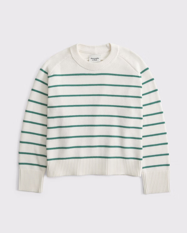 The A&F Madeline Crew Sweater | Abercrombie & Fitch (US)
