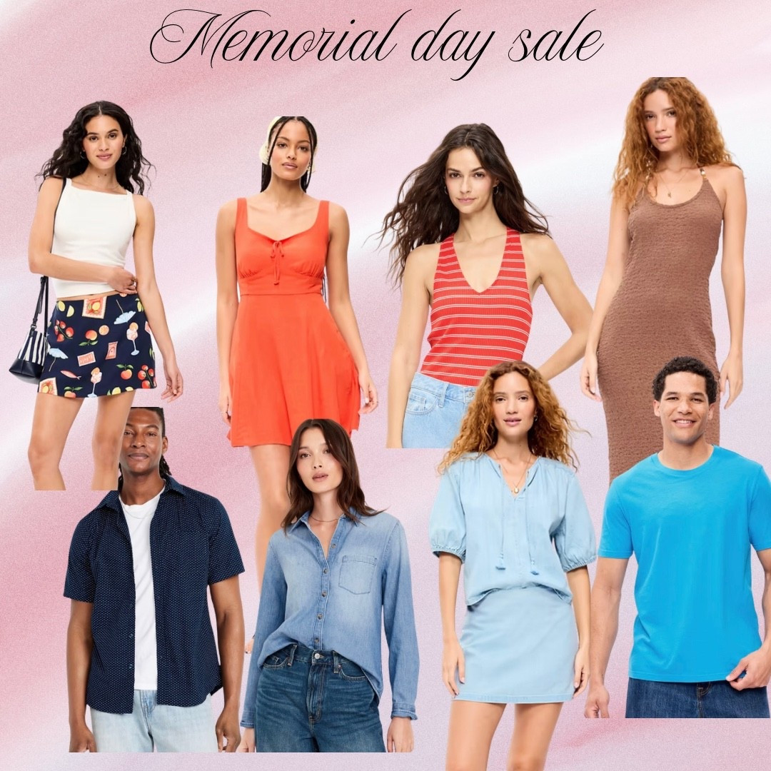 Memorial Day sale at Old Navy! #oldnavy #oldnavystyle #summer #vacation

#LTKmomlife #LTKootd #LTKSeasonal