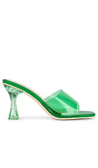 Jacey Heel in Green | Revolve Clothing (Global)