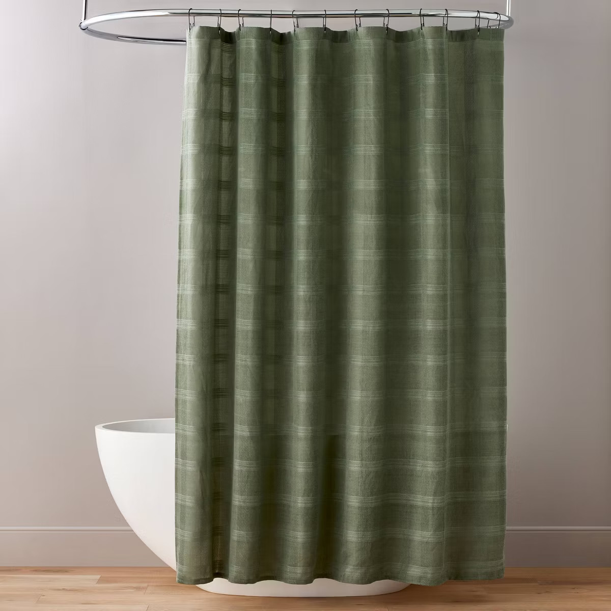 Washed Square Shower Curtain - Hearth & Hand™ with Magnolia | Target