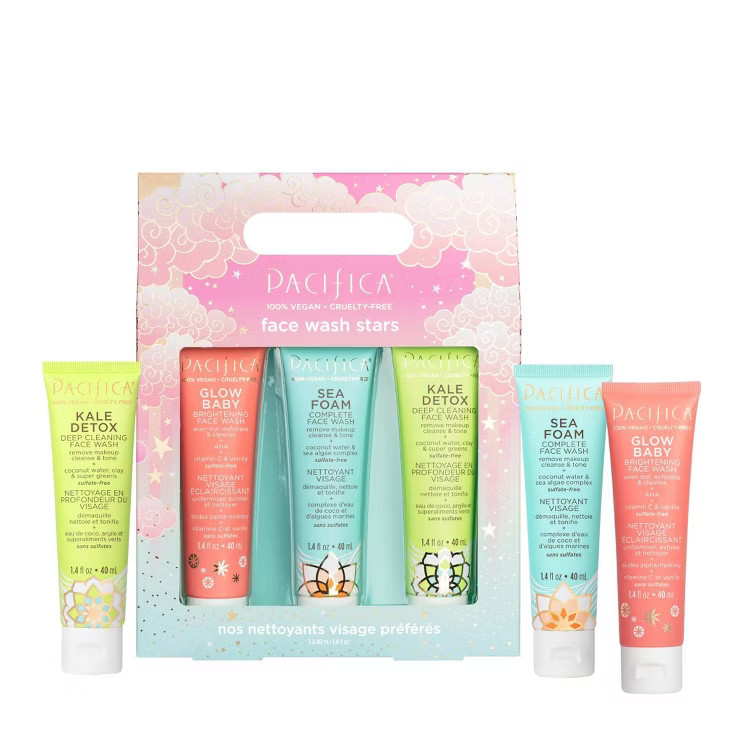 Pacifica Face Wash Stars Skincare Set - 3ct | Target