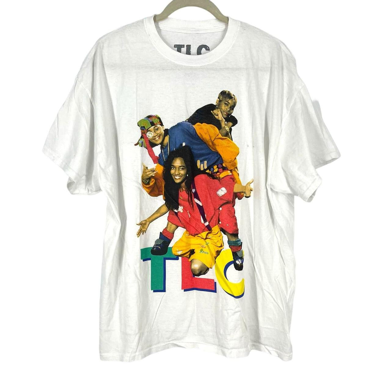 Source Unknown Women's T-shirt - White/Red - XL | Depop US