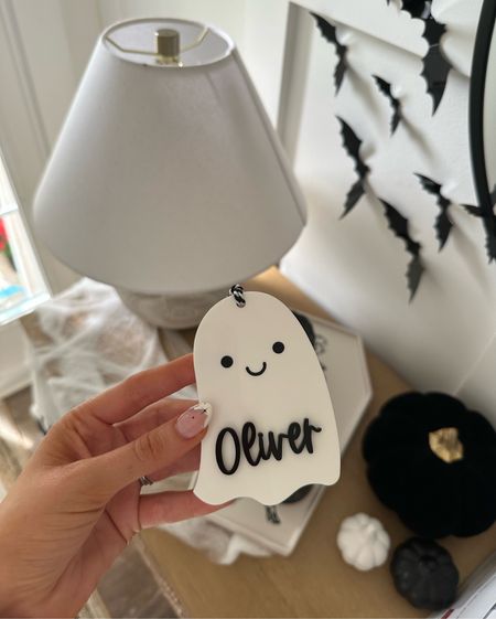 Kids Halloween bag tag! 👻 adding this to Ollie’s trick or treat bucket! Shipping took a month FYI, but linking here. Great quality and so adorable 🖤

Halloween bag tag, trick-or-treat, Halloween basket, Halloween ghost, cute ghost, friendly ghost, toddler things, toddler Halloween 

#LTKkids #LTKHalloween