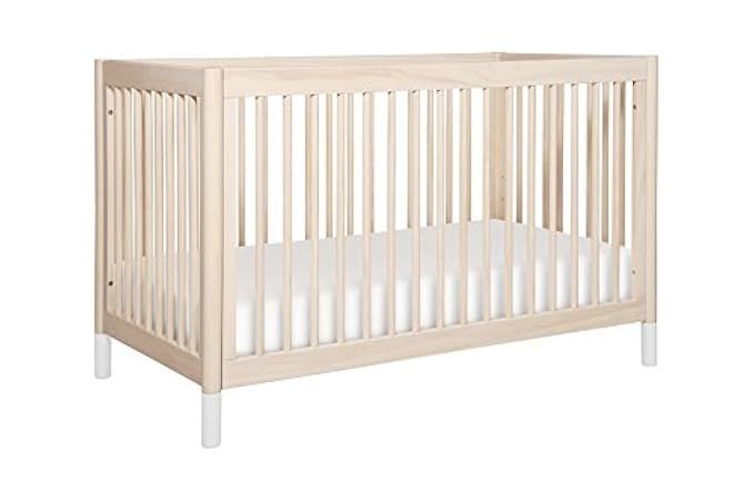 babyletto Gelato 4-in-1 Convertible Crib with Toddler Bed Conversion Kit, Washed Natural | Amazon (US)
