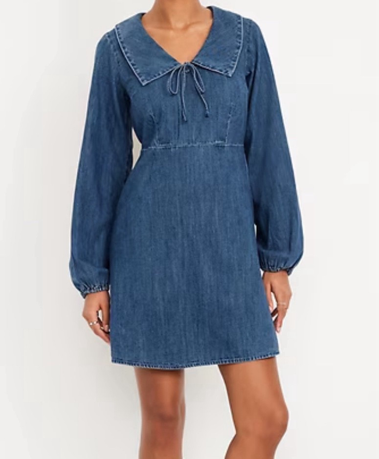 So many great sales at @oldnavy including this denim dress for $13.50!

#LTKFindsUnder50 #LTKSaleAlert #LTKTall