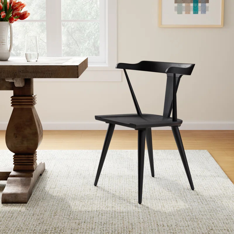 Agata Solid Wood Dining Chair | Wayfair North America